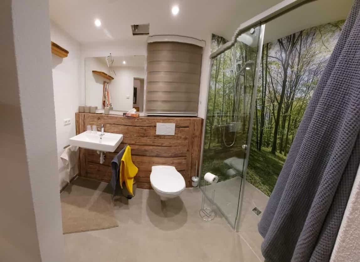 Öhringen Ferienhaus: Mitten Auf Dem Reiterhof מראה חיצוני תמונה
